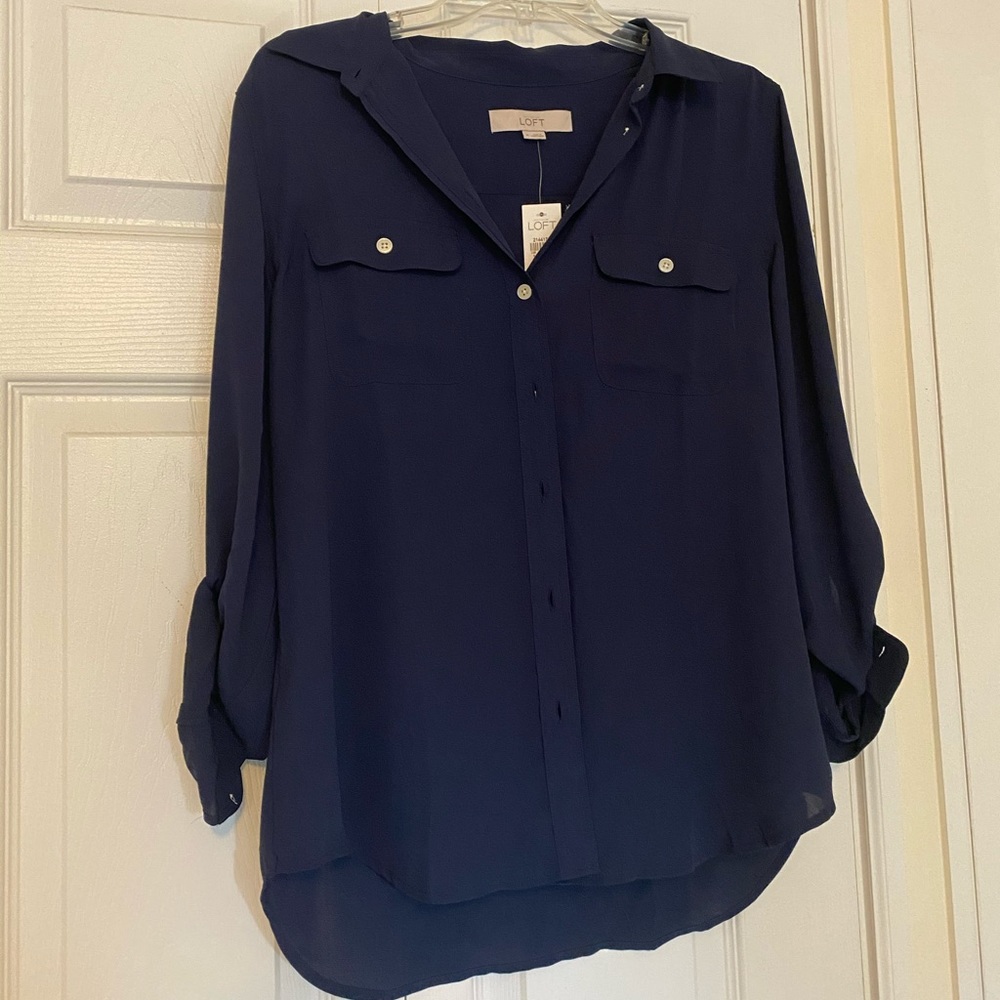 Loft Work Blouse